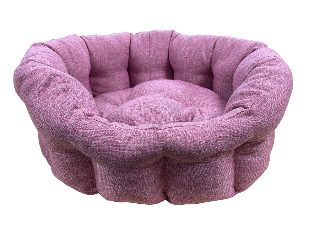 Earth Bound Bed Raspberry Small 50cm
