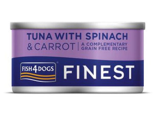 Fish4Dogs Tuna & Carrot Tin 85g
