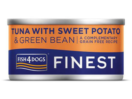 Fish4Dogs Finest Tuna Sweet Potato Tin 85g