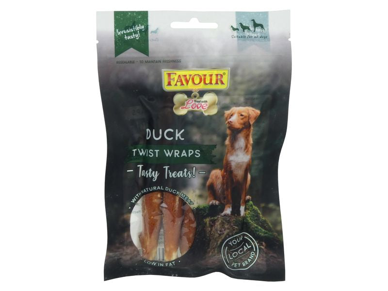 Favour Duck Twist Wraps 100g