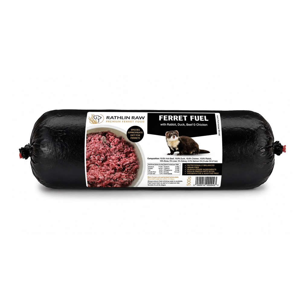 Rathlin Raw Ferret Fuel 500g