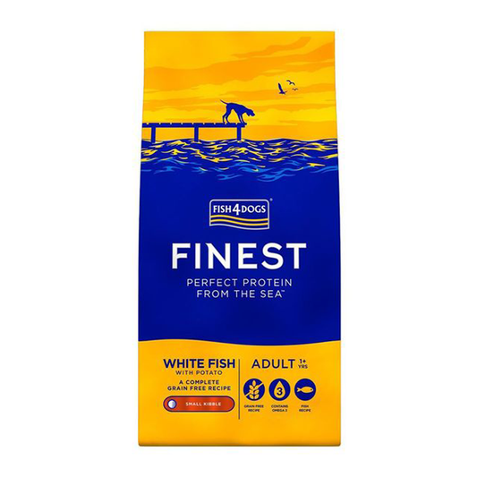 Fish4Dogs Finest Adult Large White Fish 12kg