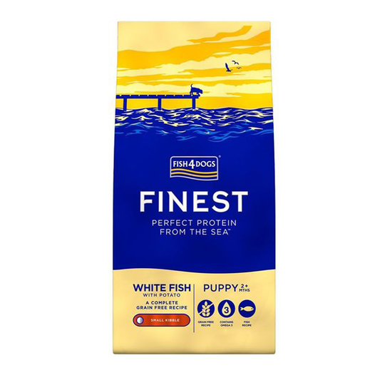 Fish4Dogs Finest Puppy White Fish 6kg