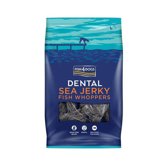 Fish4Dogs Dental Sea Jerky Fish Whoppers 500g