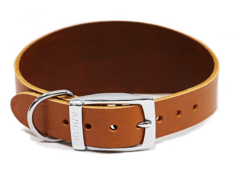 Greyhound Collar Tan S2 30-34cm