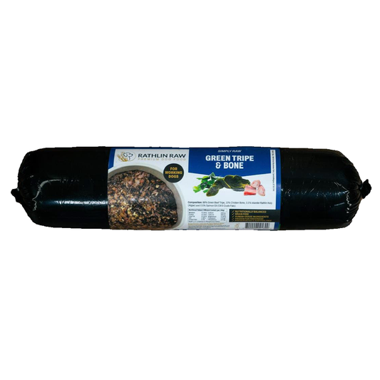 Rathlin Raw Green Tripe & Bone 1kg
