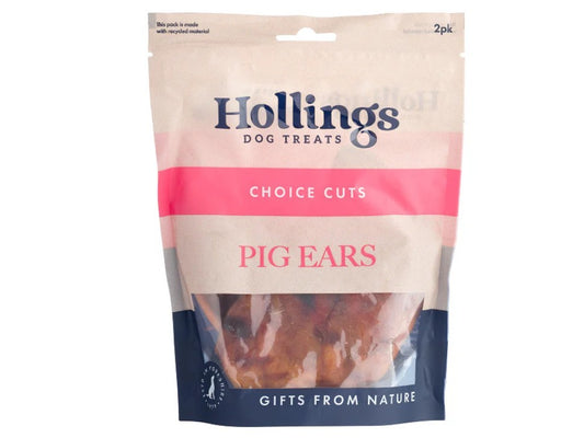 Hollings Pigs Ears 2pk