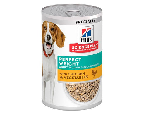 Hills Dog Perfect Weight Chicken & Vegetable 12PK