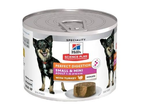 Hill's Science Plan Digestion Mini & Small Dog Mousse 200g 12pk