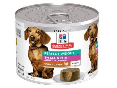 Hill's Science Plan Perfect Weight Mini & Small Mousse 200g 12pk