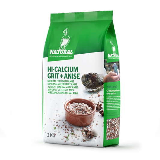 Natural Hi-Calcium Grit & Anise 3kg