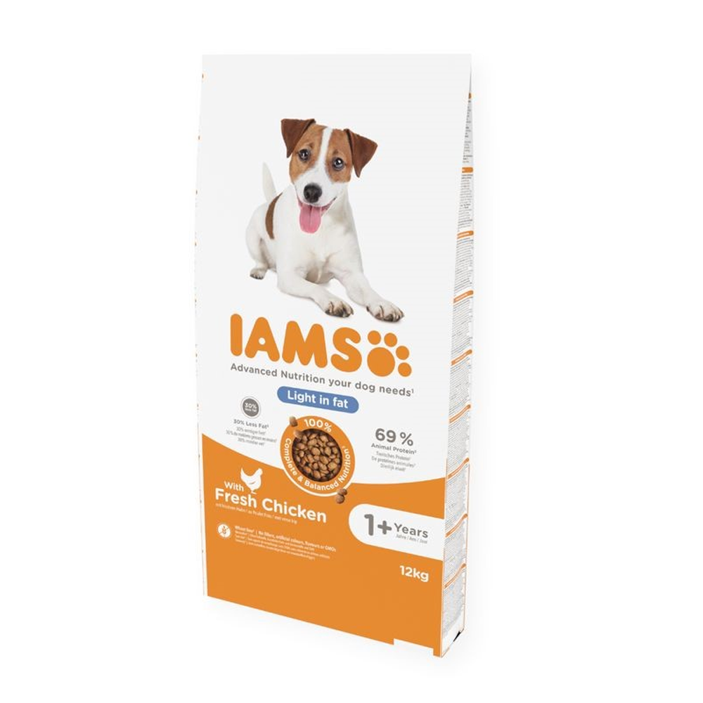 IAMS Dog Adult Light Chicken 12kg