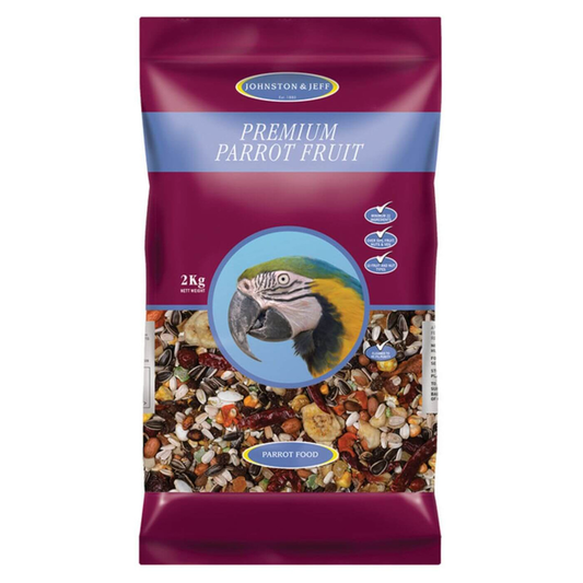 Johnston & Jeff Premium Parrot with Fruit 12.75kg
