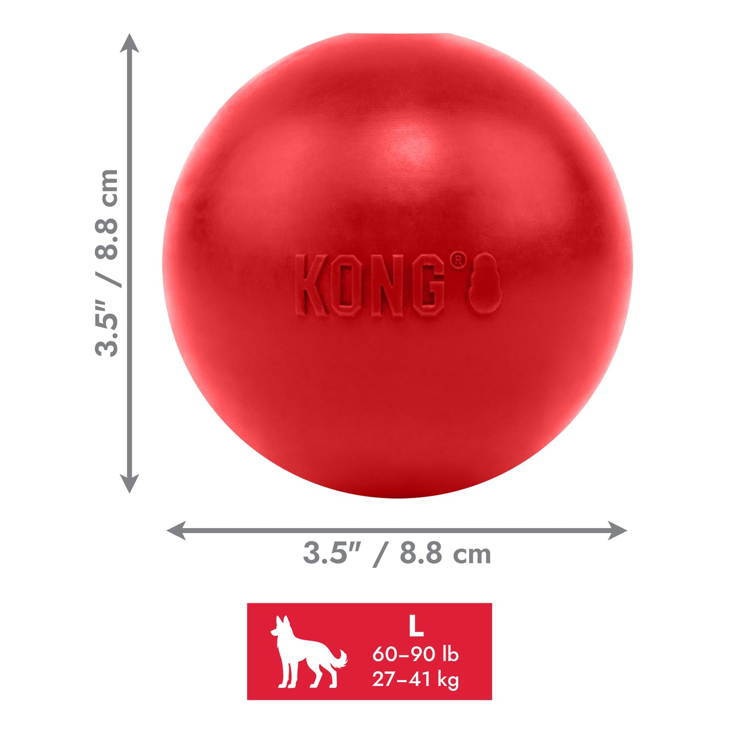 KONG Ball with Hole L