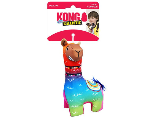 Kong Ballistic Vibes Llamas Assorted Small/Medium