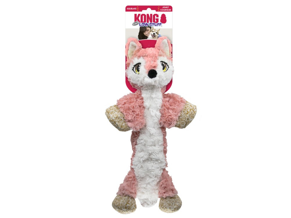 Kong Low Stuff Flopzie Fox Medium