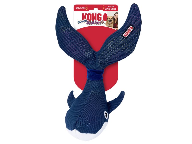 Kong Shakers Shimmy Whale 19cm