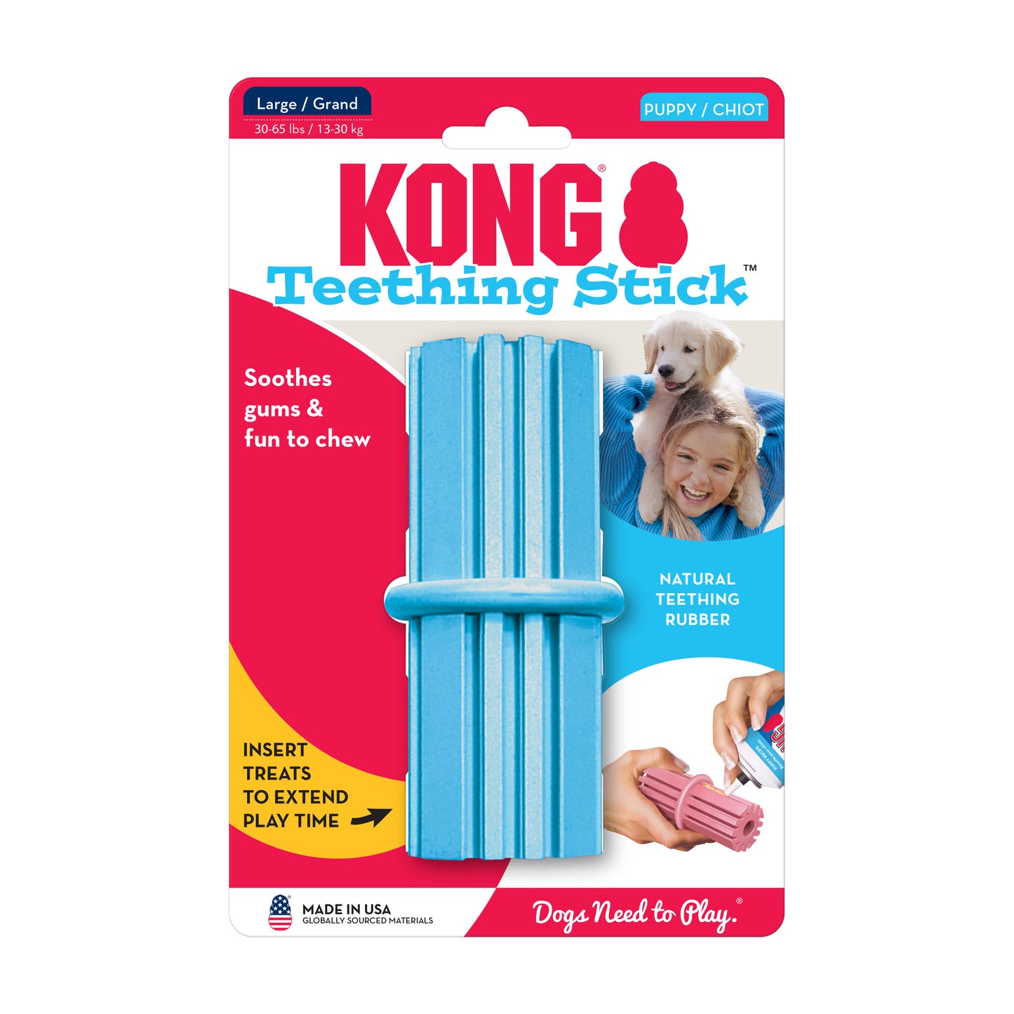 KONG Puppy Teething Stick Assorted L