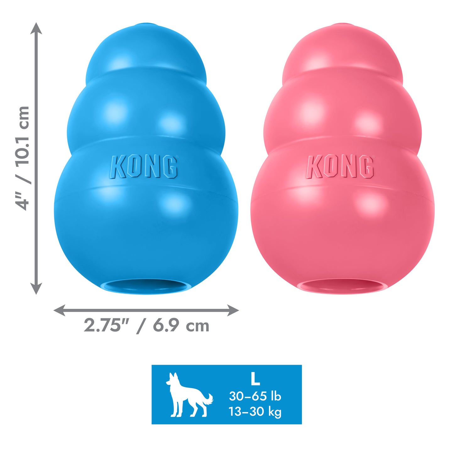 KONG Puppy Assorted L