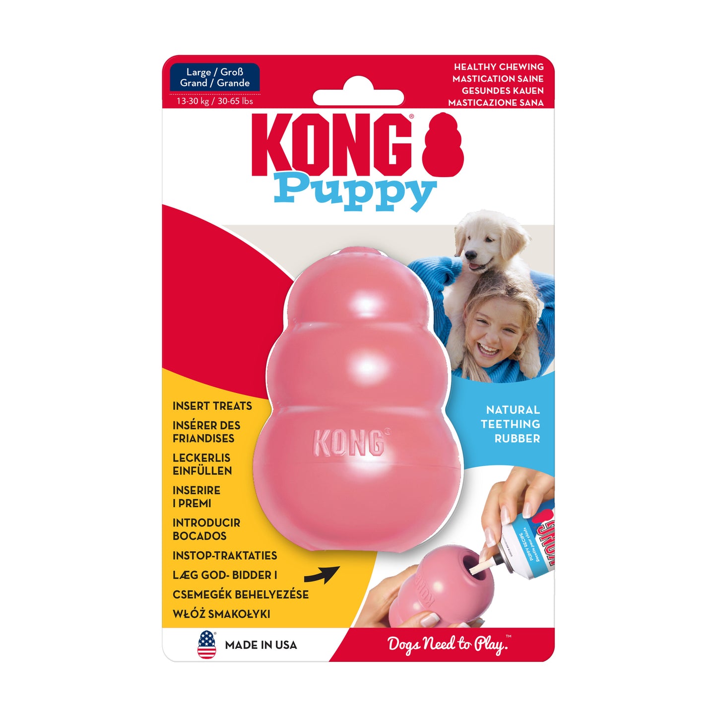 KONG Puppy Assorted L
