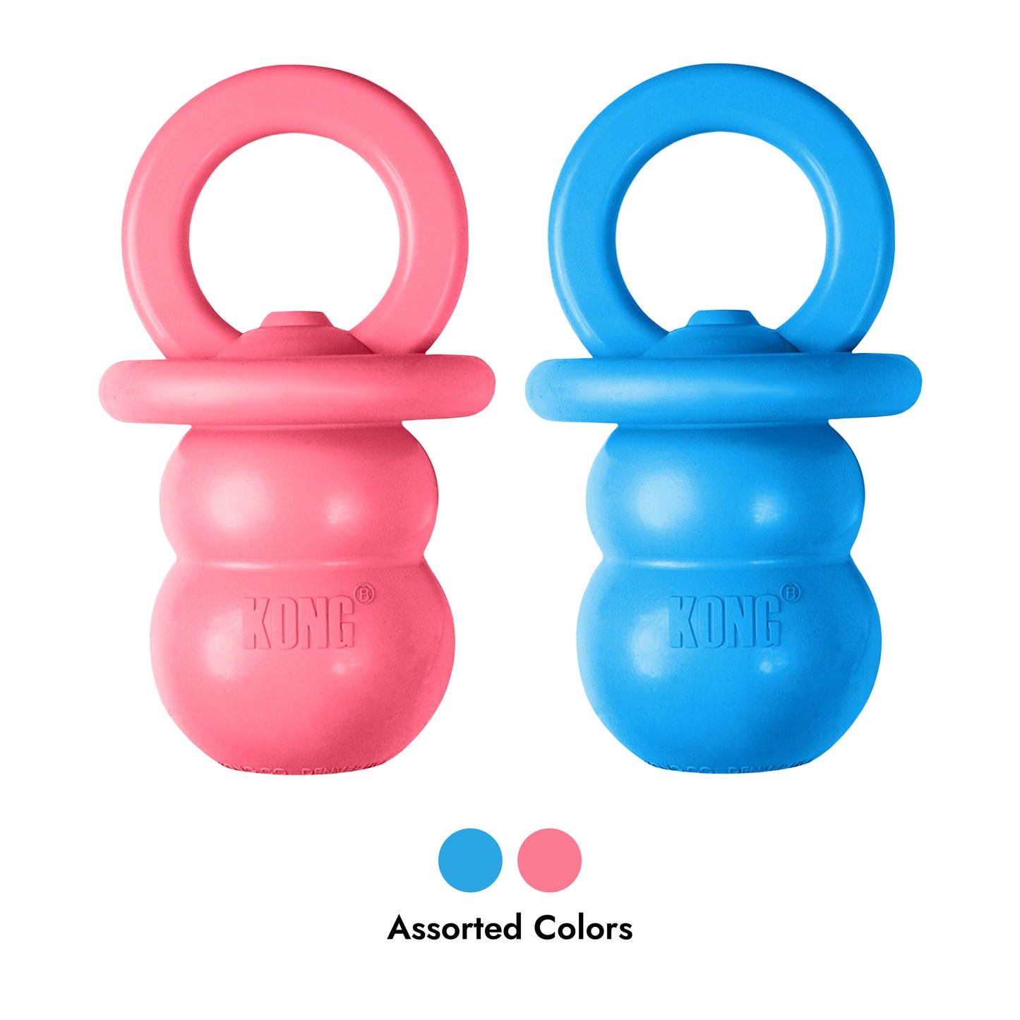 KONG Puppy Binkie Assorted M