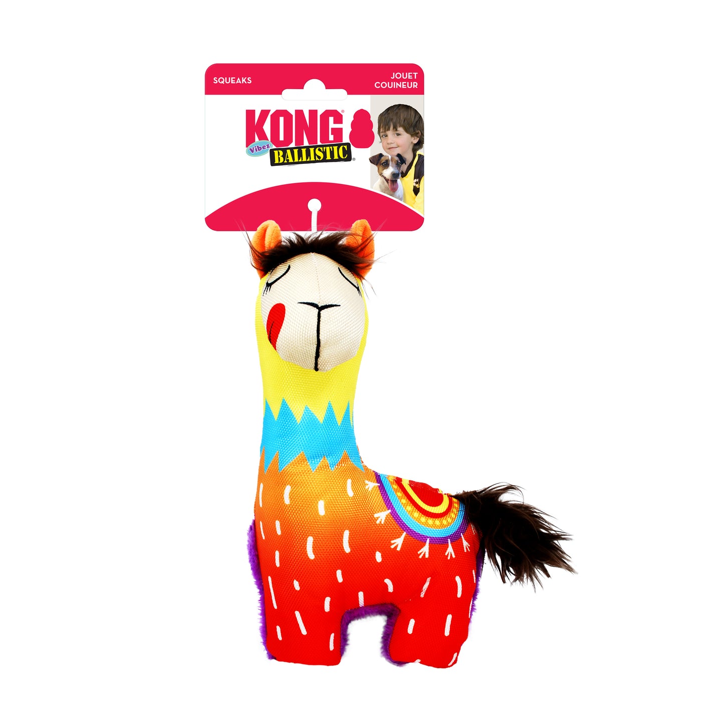 KONG Ballistic Vibes Llamas Assorted S