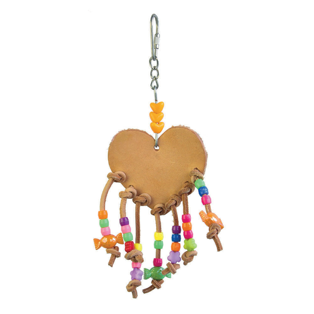 Leather Heart Toy