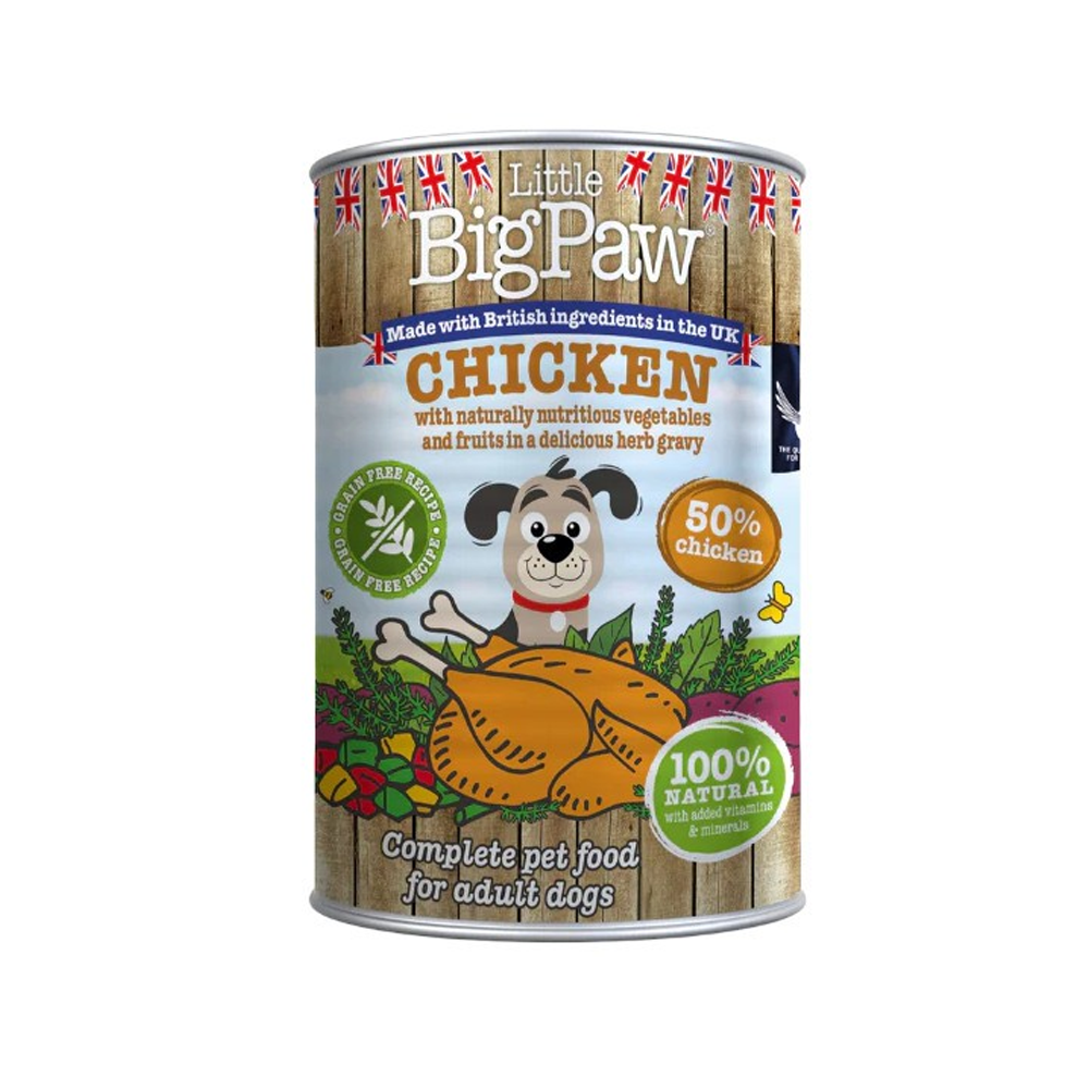 Little Big Paw Chicken & Potato Dog 390g