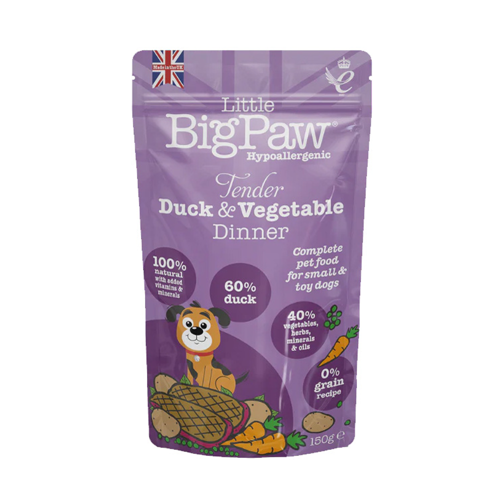 Little Big Paw Duck Pouch 85g