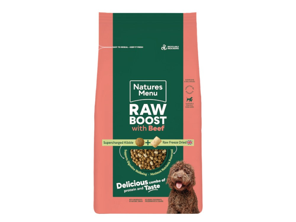 Natures Menu Raw Boost Beef 1.5kg