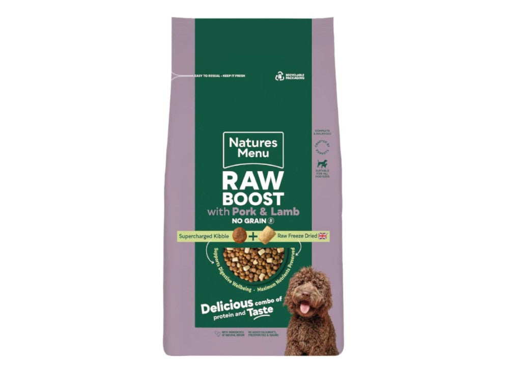 Natures Menu Raw Boost Pork & Lamb 3kg
