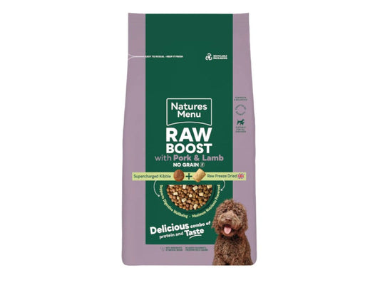 Natures Menu Raw Boost Pork & Lamb 3kg