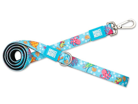 Max & Molly Blue Ocean Lead Small 1.5cm x 120cm