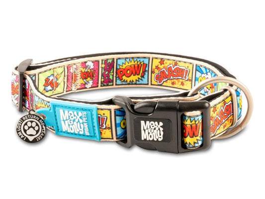 Max & Molly Comic Smart ID Collar Extra Small