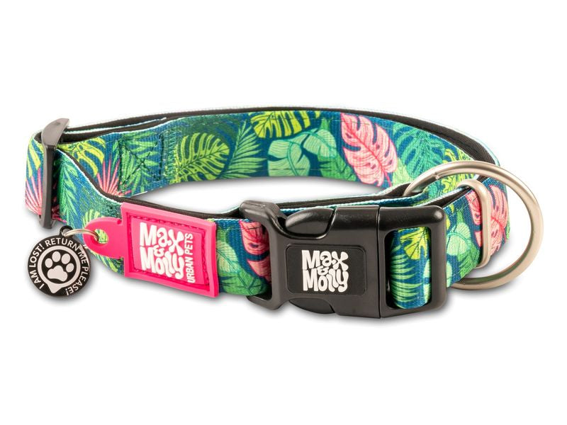 Max & Molly Tropical Smart ID Collar Large