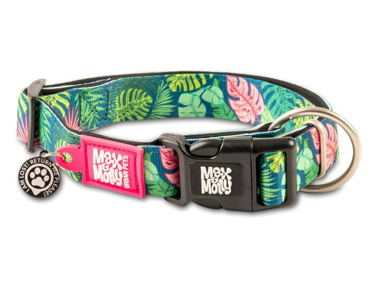 Max & Molly Tropical Smart ID Collar Medium
