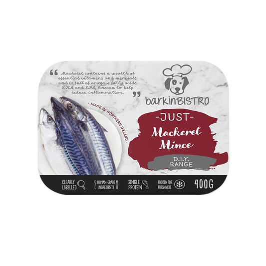 BarkinBISTRO Just Mackerel Mince 400g
