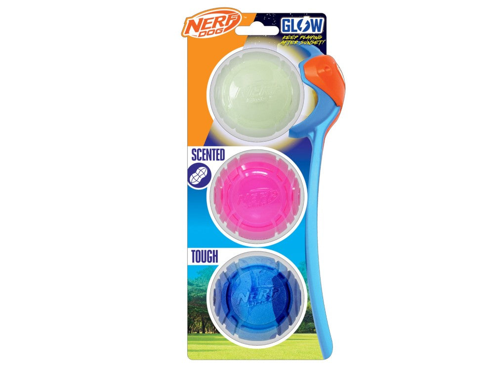 Nerf Trio Balls Glow/Scented/Sonic 2.5"