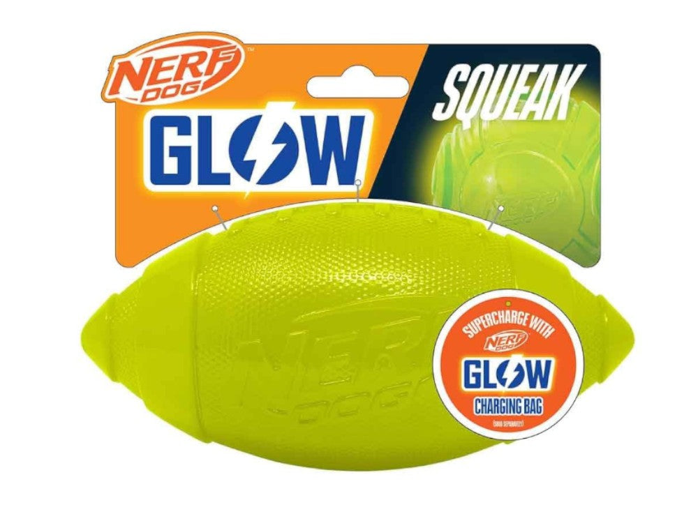Nerf Ultra Glow & Squeak Football 7"
