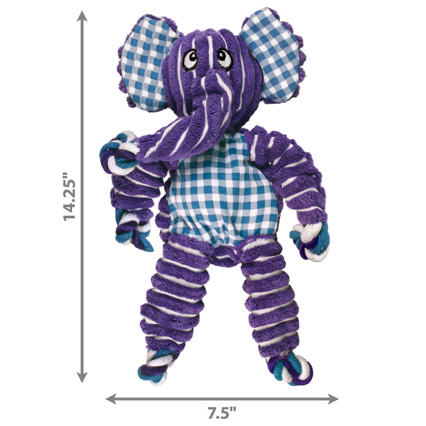 KONG Floppy Knots Elephant M