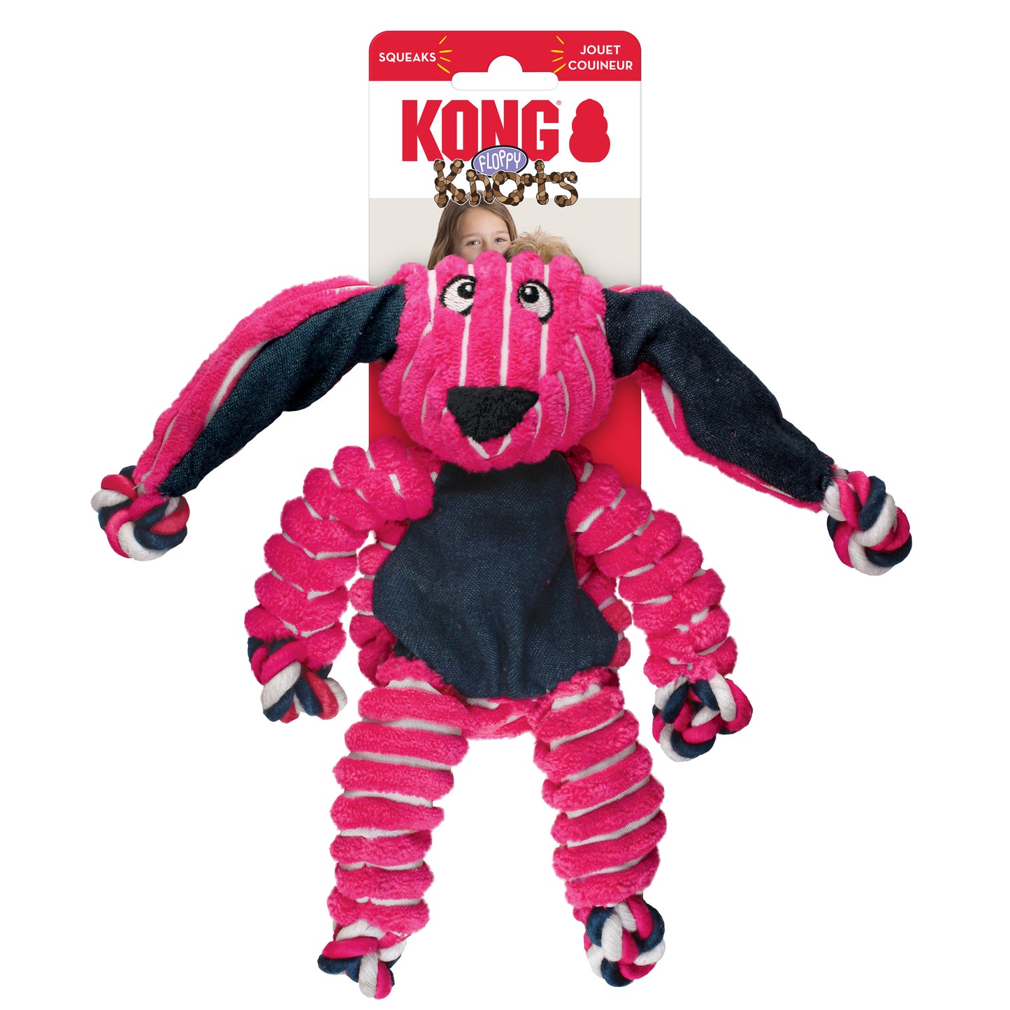 KONG Floppy Knots Bunny S
