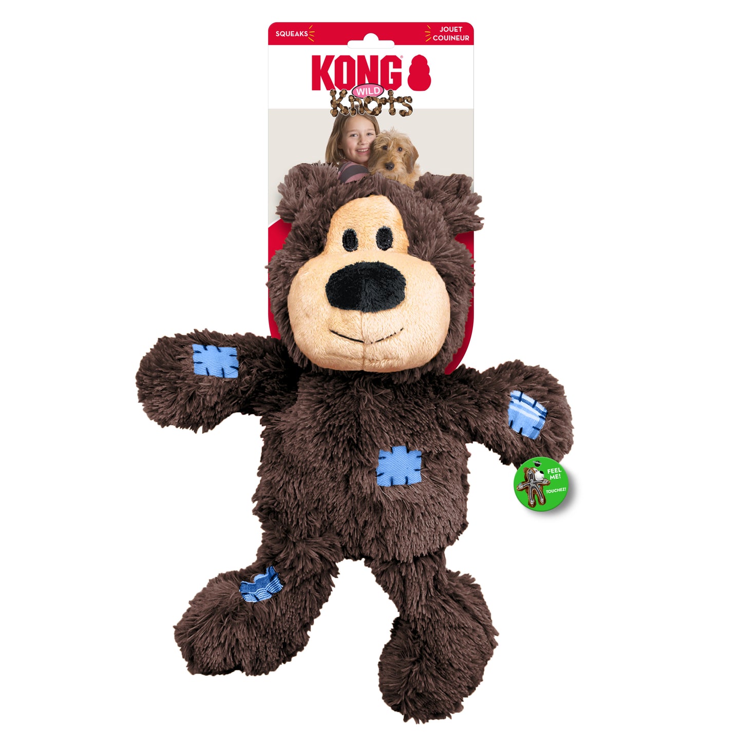 KONG Wild Knots Bear Assorted XL