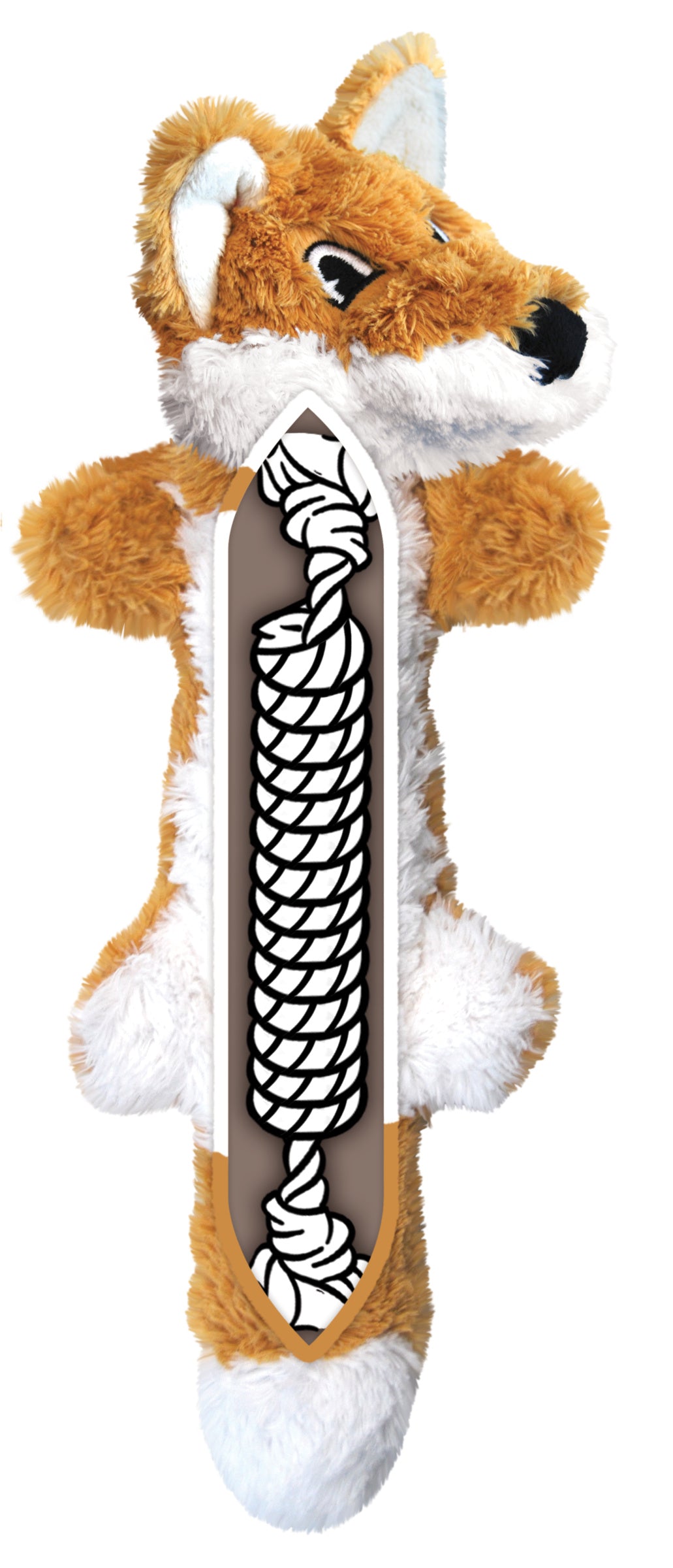 KONG Scrunch Knots Fox M