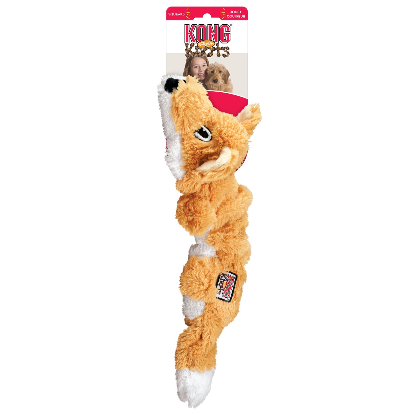 KONG Scrunch Knots Fox M