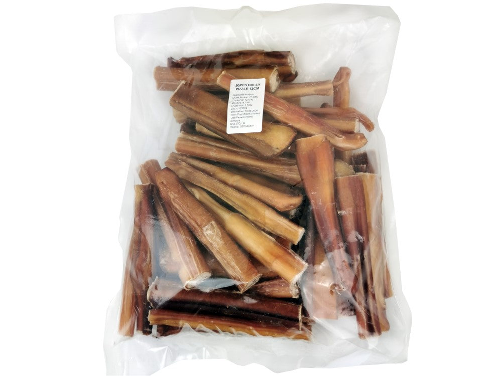 Paddock Farm 12cm Bull Pizzles 50pk