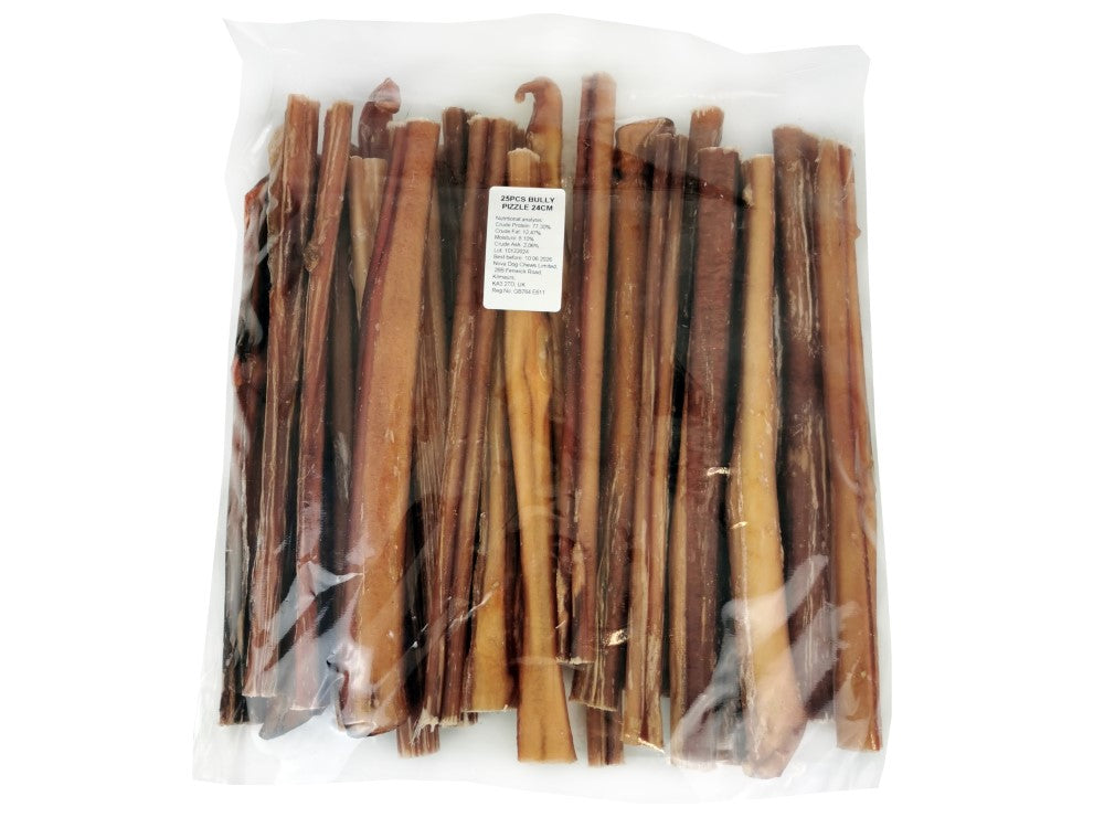 Paddock Farm 24cm Bull Pizzles 25pk