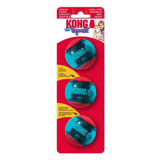 KONG Squeezz Action Ball S 3pk