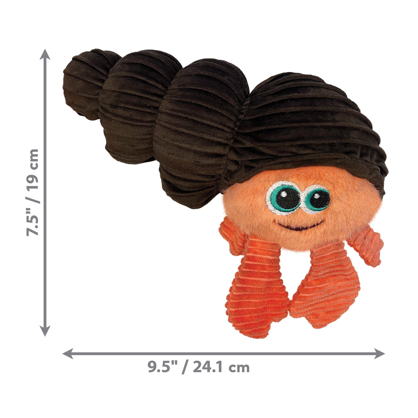 KONG CuteSeas Rufflez Hermit Crab S