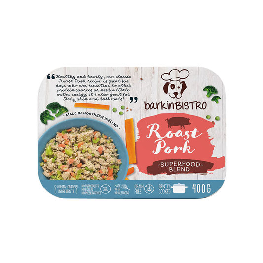BarkinBISTRO Roast Pork Cooked Dog Food