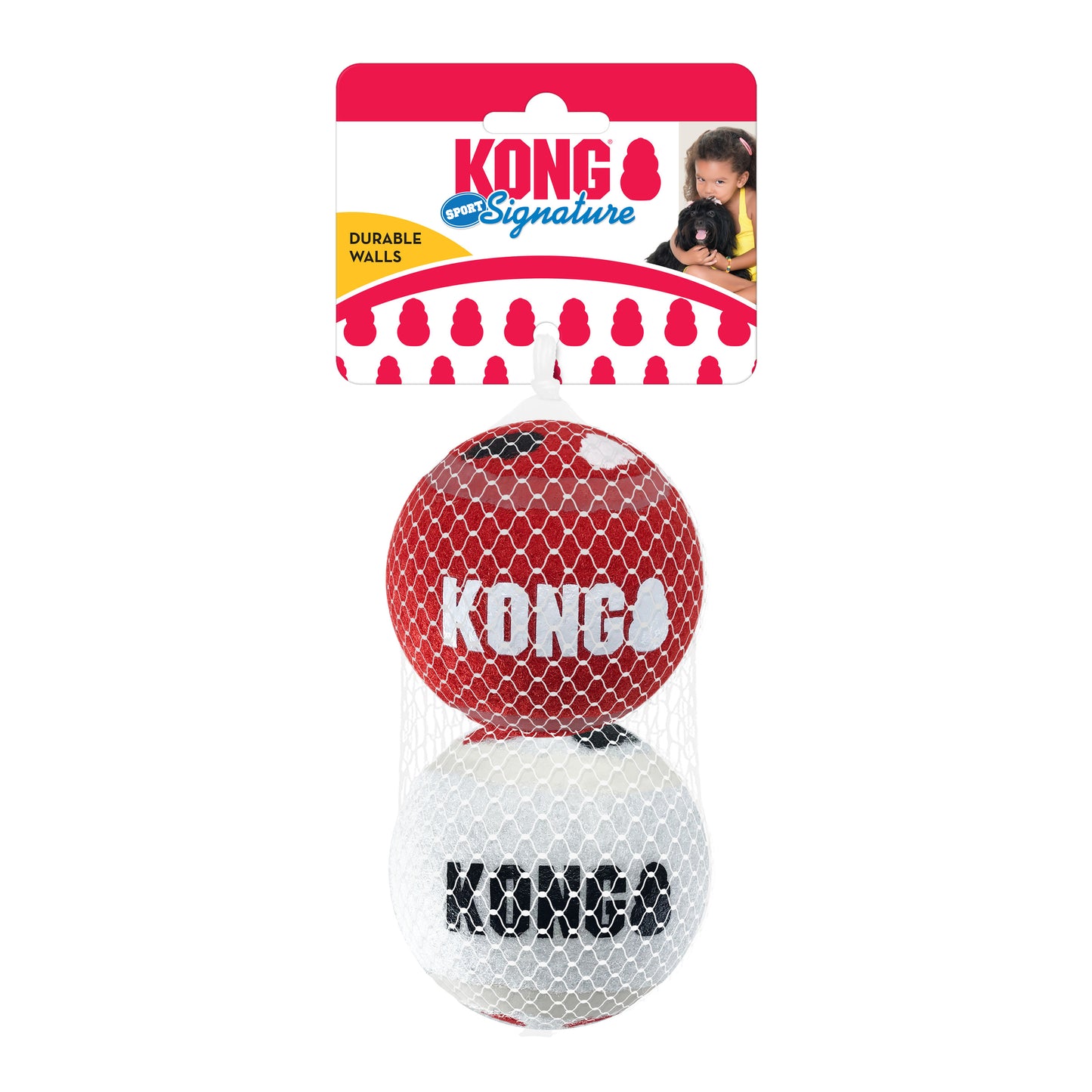 KONG Signature Sports Balls L 2pk